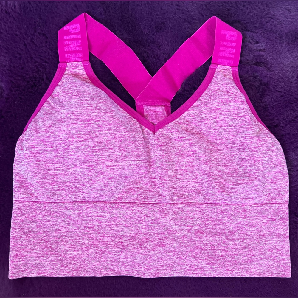 VS PINK Seamless Lightly Lined Sports Bra